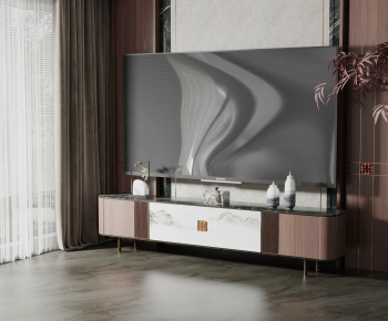 New Chinese Style TV Cabinet-ID:882185949