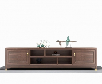 New Chinese Style TV Cabinet-ID:794363024