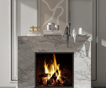 Modern Fireplace-ID:770065073
