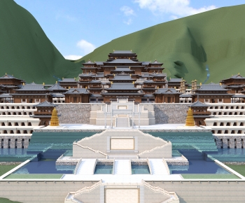 中式古建宫殿-ID:788824085