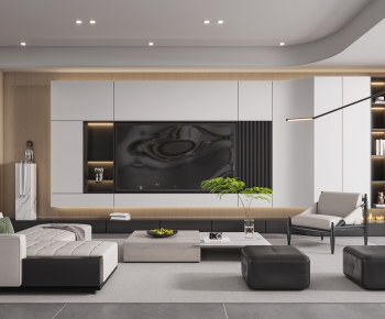 Modern A Living Room-ID:929894922