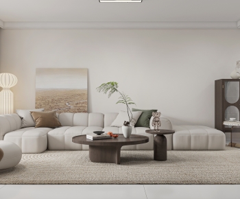 Wabi-sabi Style A Living Room-ID:415828946