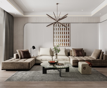 Modern A Living Room-ID:501024962