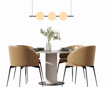 Modern Dining Table And Chairs-ID:141793979