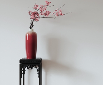 新中式花瓶 花架-ID:729578978