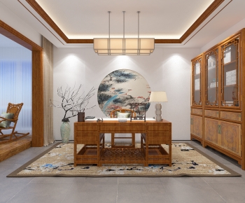Chinese Style Study Space-ID:266943938