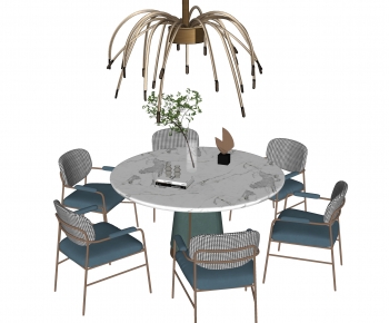 Modern Dining Table And Chairs-ID:924000024