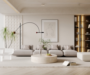 Wabi-sabi Style A Living Room-ID:285166031