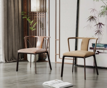 New Chinese Style Single Chair-ID:826271068