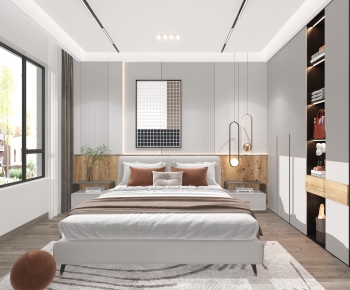 Modern Bedroom-ID:668550018