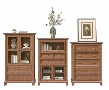 American Style Side Cabinet-ID:124435908