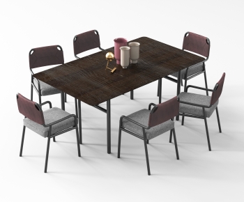 Modern Dining Table And Chairs-ID:349819713