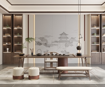 New Chinese Style Tea House-ID:787750019