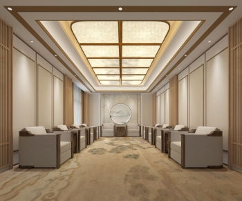 New Chinese Style Meeting Room-ID:830779086