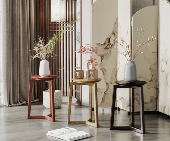 New Chinese Style Side Table/corner Table-ID:153497931