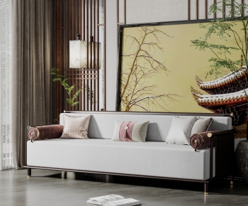 New Chinese Style Multi Person Sofa-ID:199683902