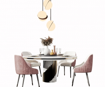 Modern Dining Table And Chairs-ID:907021052