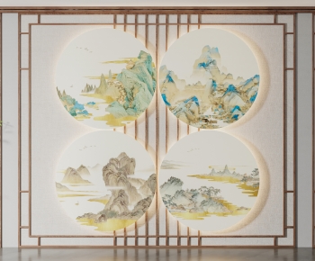 New Chinese Style Wall Decoration-ID:360178953