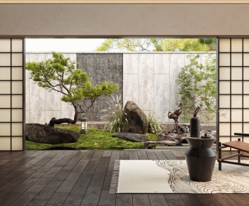 New Chinese Style Courtyard/landscape-ID:523053887
