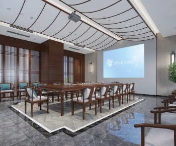 New Chinese Style Meeting Room-ID:869259857