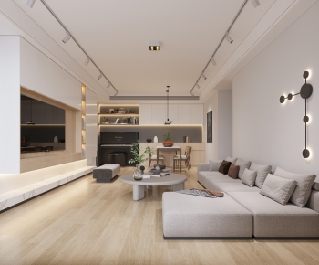 Modern A Living Room-ID:613111029