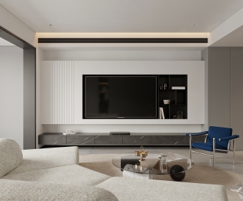 Modern A Living Room-ID:679979093