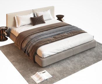 Modern Double Bed-ID:500201947