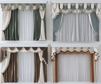 European Style The Curtain-ID:136928081