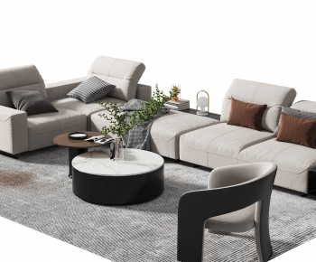 Modern Corner Sofa-ID:129422909