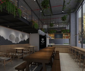 Industrial Style Restaurant-ID:425642979