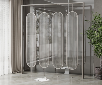 Modern Glass Screen Partition-ID:330230952