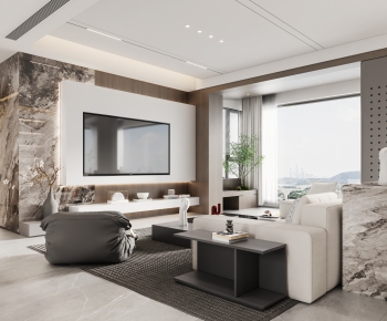 Modern A Living Room-ID:898951051