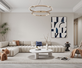 Modern A Living Room-ID:788574936