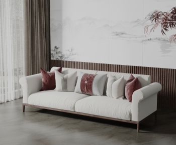New Chinese Style A Sofa For Two-ID:676800974