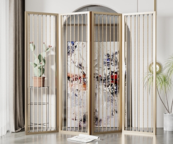 Modern Metal Screen Partition-ID:184835919