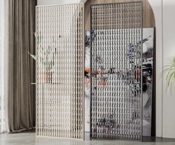 Modern Metal Screen Partition-ID:226509636