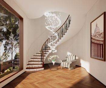 American Style Stairwell-ID:143903029