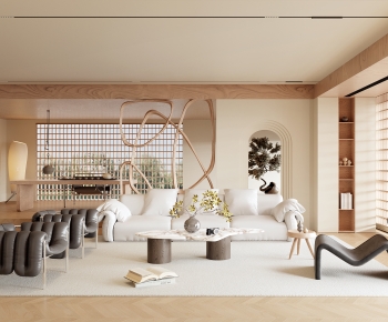 Modern A Living Room-ID:983258968