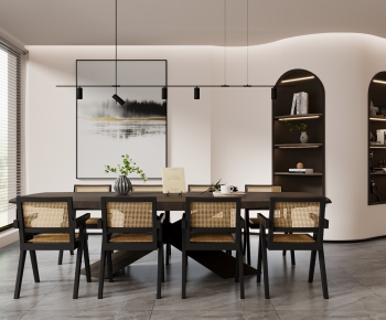 Nordic Style Dining Room-ID:299803974
