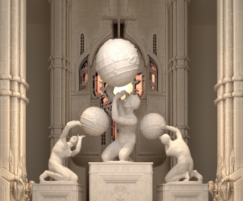 European Style Classical Style Sculpture-ID:678086045