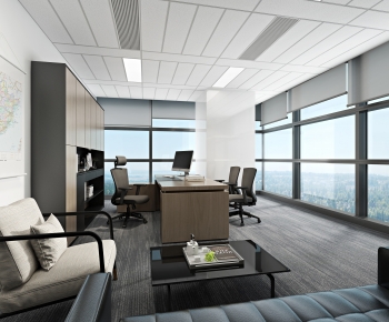 Modern Manager's Office-ID:910439016