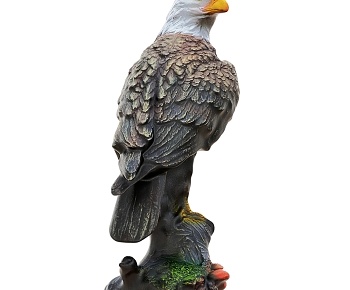 现代老鹰雕塑摆件-ID:1501026