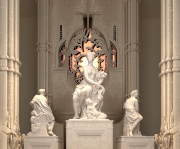 European Style Classical Style Sculpture-ID:685714962