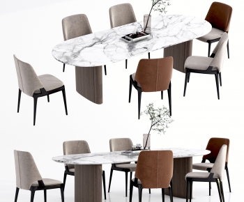 Modern Dining Table And Chairs-ID:111197955