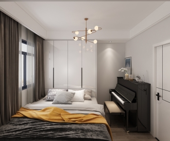 Modern Bedroom-ID:496392976