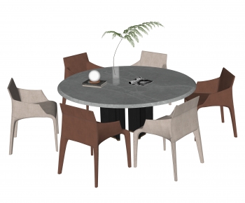 Modern Dining Table And Chairs-ID:821311954