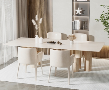Modern Dining Table And Chairs-ID:977061036