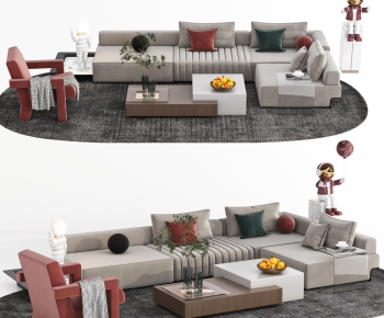 Modern Sofa Combination-ID:514928107