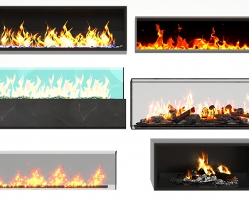 Modern Electronic Fireplace-ID:909127006
