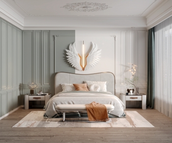 French Style Bedroom-ID:585757028